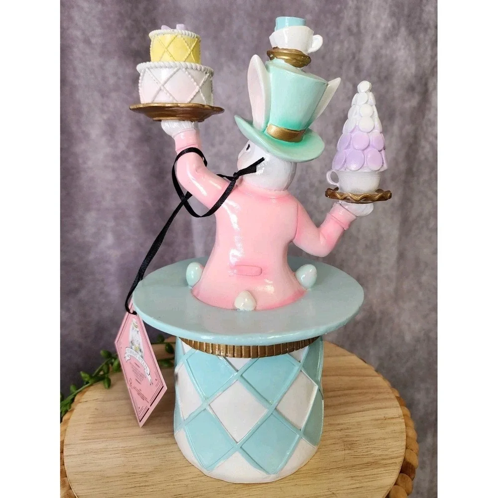 Tophat & Tail Mad Hatter Easter Bunny 10.5